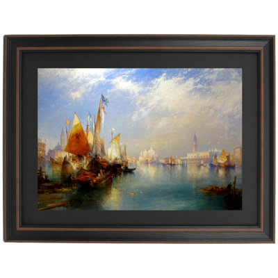 Grand Canal, Venice By Thomas Moran