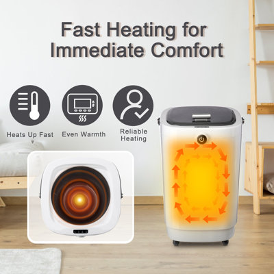 Towel Warmer For Bathroom, Luxury Spa Towel Warmers Quick Heating With 4 Timer Settings, Auto Shut Off, Perfect Gift For Home