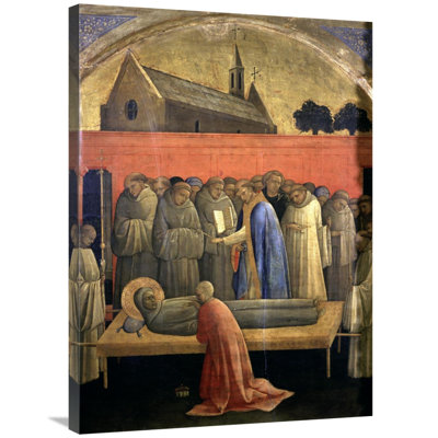 " Death Of St. Francis Of Assisi " by Lorenzo Monaco