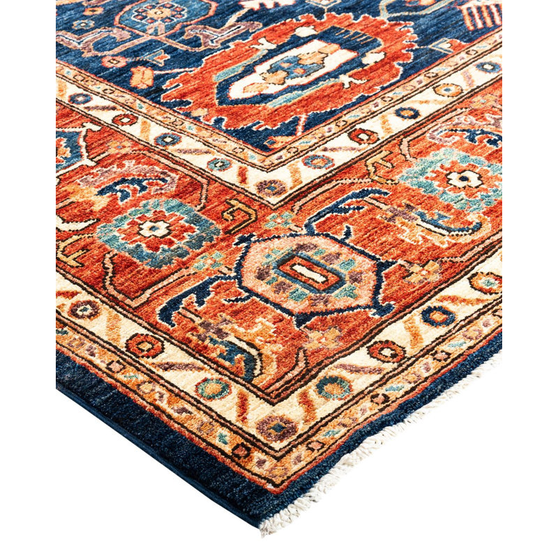 Serapi One-of-a-Kind 8' 2" X 10' 3" Hand Knotted Area Rug