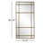 Metal Rectangle Wall Mirror