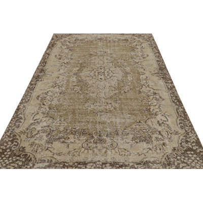 One-of-a-Kind 6'4" X 9'5" Hand Knotted Area Rug