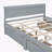 Diena Wood Platform Bed with 4 Drawers and Streamlined Headboard & Footboard-1442511939-1442511943