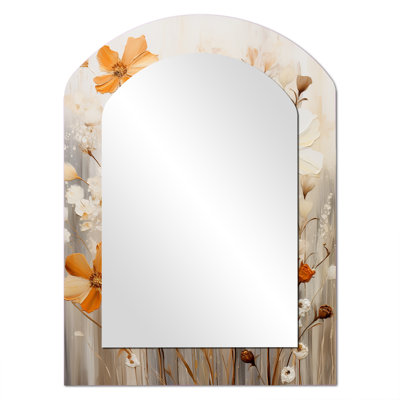 Miroir mural asymétrique moderne Minimalisme