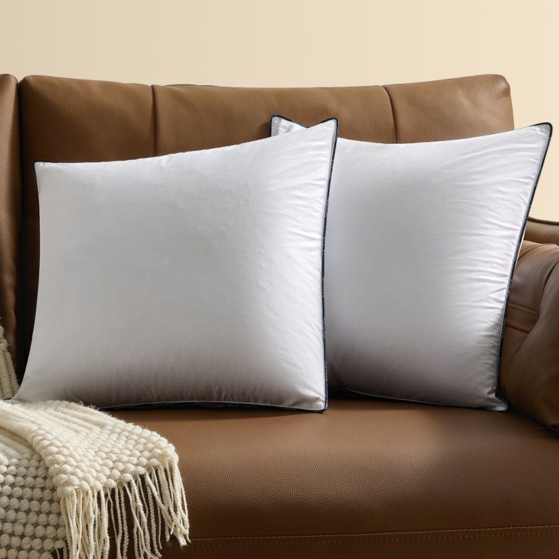 Coussin lombaire en plumes d'oie Pacific Coast, 2 pièces, 18"*18"