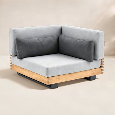 Perina 6-Person Teak Patio Seating Group