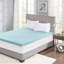 Surmatelas hypoallergénique en mousse viscoélastique gélifiée 3 po avec housse de refroidissement amovible-1943599436