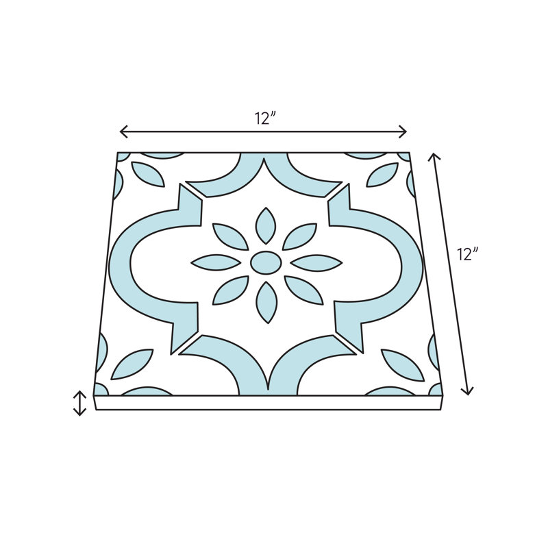 Carreau de marbre et plancher 12 po x 12 po Imperial