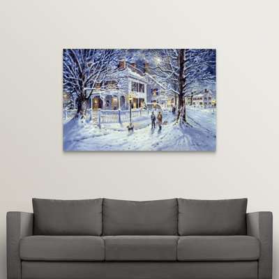 " Winter Frolic " by Jess Hager Painting Print