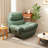 Cat Scratch Recliner In Waterproof Fabric Faux Leather Swivel Recliner-101631086