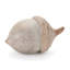 White Washed Etched Acorn 