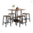 Alven 4 - Person Four Leg Dining Set