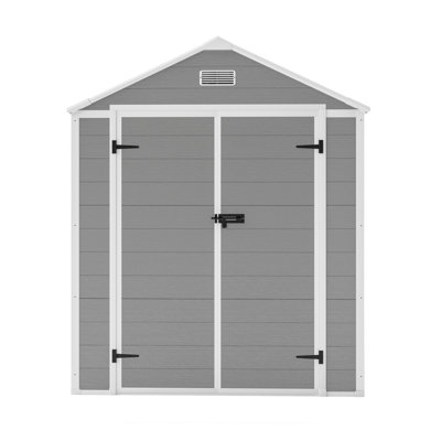 6*5Ft Polypropylene Storage Shed - Campcraft, Waterproof, Rust & , Spacious Interior, Hd Window Unit Generous Space,