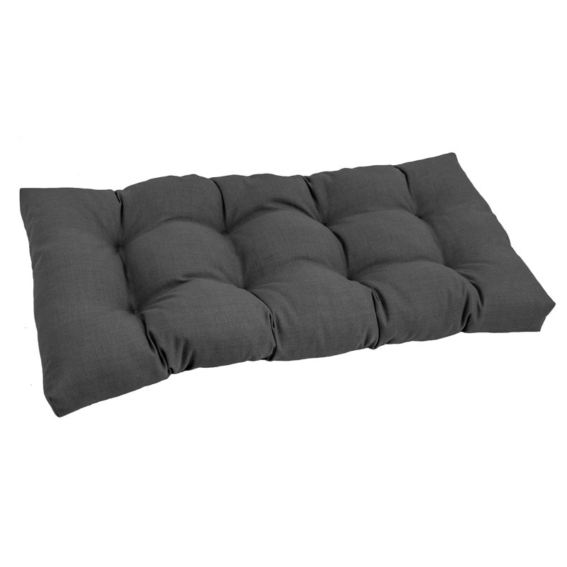 Coussin intérieur/extérieur pour causeuse d'amour, Gris