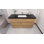 Base de meuble-lavabo simple 60 po autoportant 60 po seulement