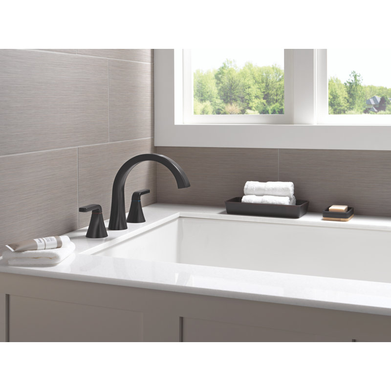 Roman Tub Trim, Matte Black