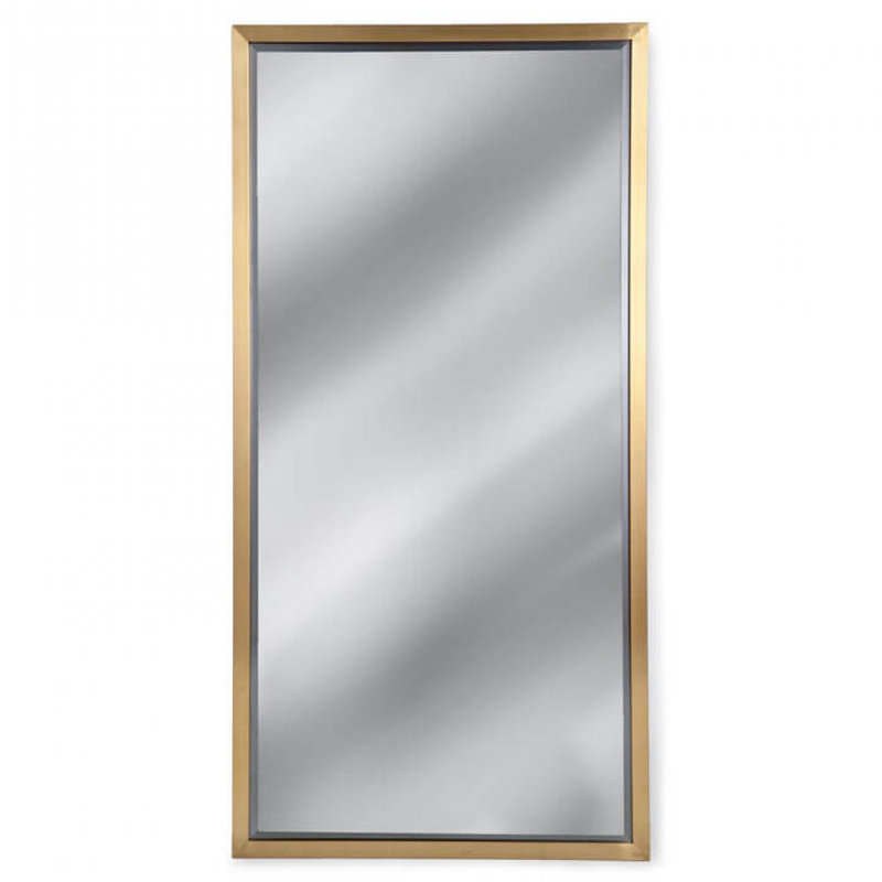 Miroir rectangulaire, Laiton