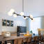 Lustre linéaire spoutnik à 8 lumières Kaynen-296603704
