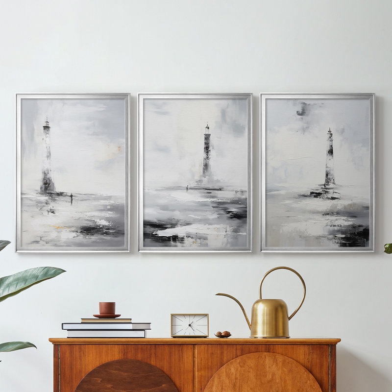 NAUTICAL Series Dxxxxi - Toile tendue avec châssis sur mesure - 3 pièces
