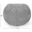 Pouf rond en coton 20 x 20 Yuny