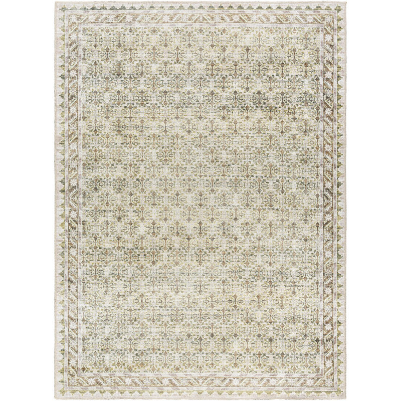 Tapis traditionnel lavable en machine Our PNW Home x Livabliss Rainier, Rectangle 8 pi 10 po x 12 pi
