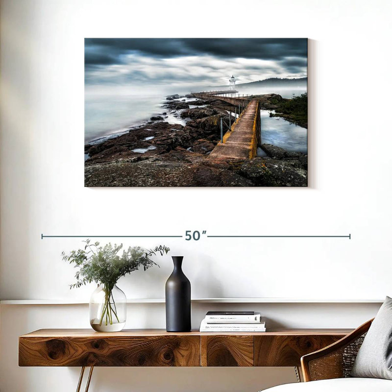 Phare Nicci Grand Marais, H 24 po x l 36 po