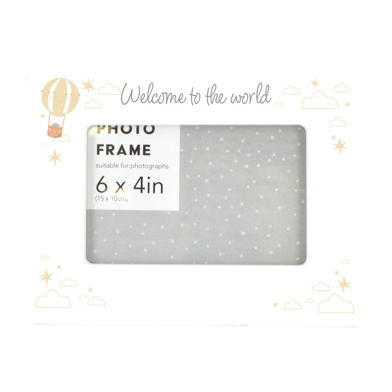 Vivid Squid Wholesale Ceramic Picture Frame, Natural