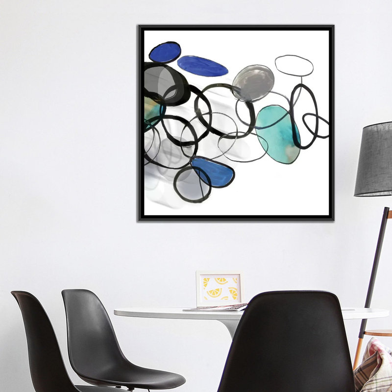 « installation ii », impression sur toile, H 18 po x l 18 po x P 1,5 po, Toile avec cadre noir
