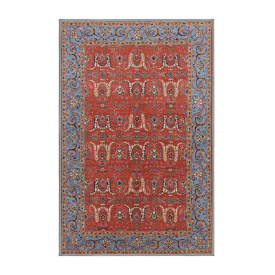 Tapis oriental rouge / bleu Madteos