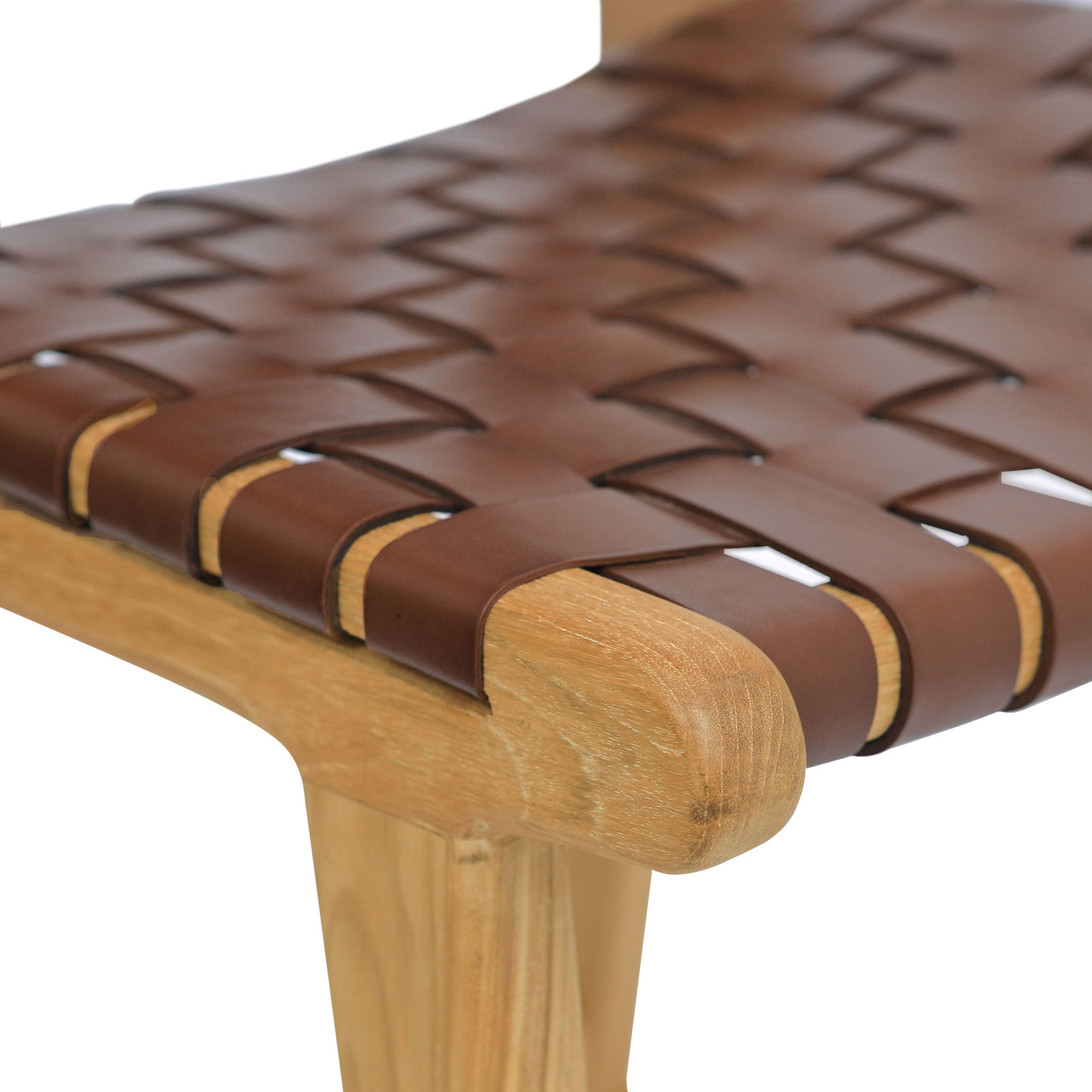 25" Bar Stool, Brown/Natural