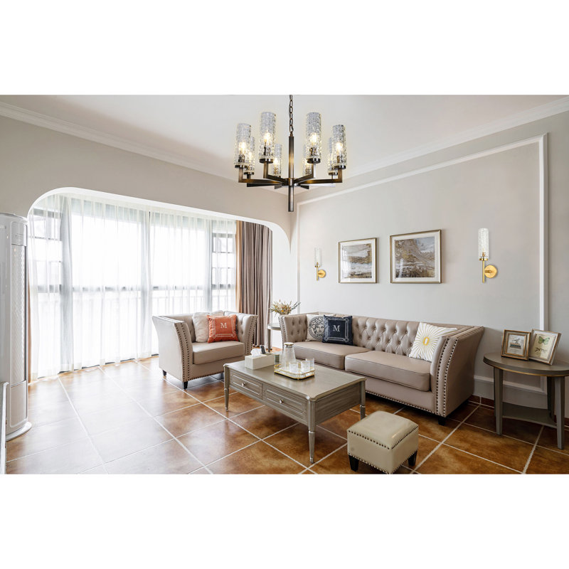 Tiberius 8 - Light Classic / Traditional Chandelier