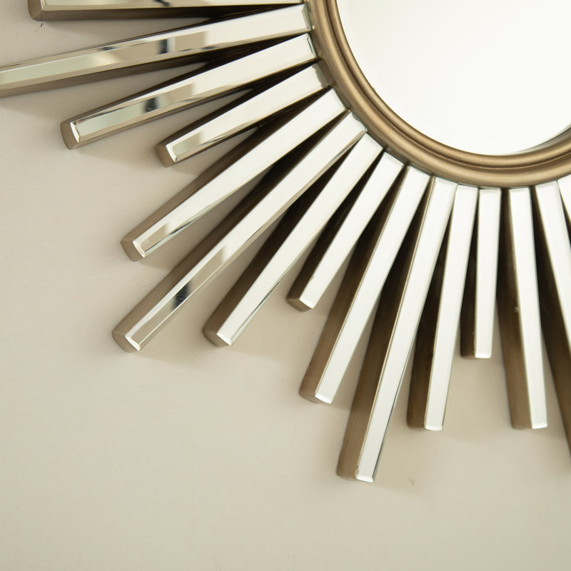 Miroir décoratif 33 '' Luxury Sunburst Art