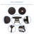 4 - Person Patio Dining Set with Round Table , Cushions Included-12638216-12655414