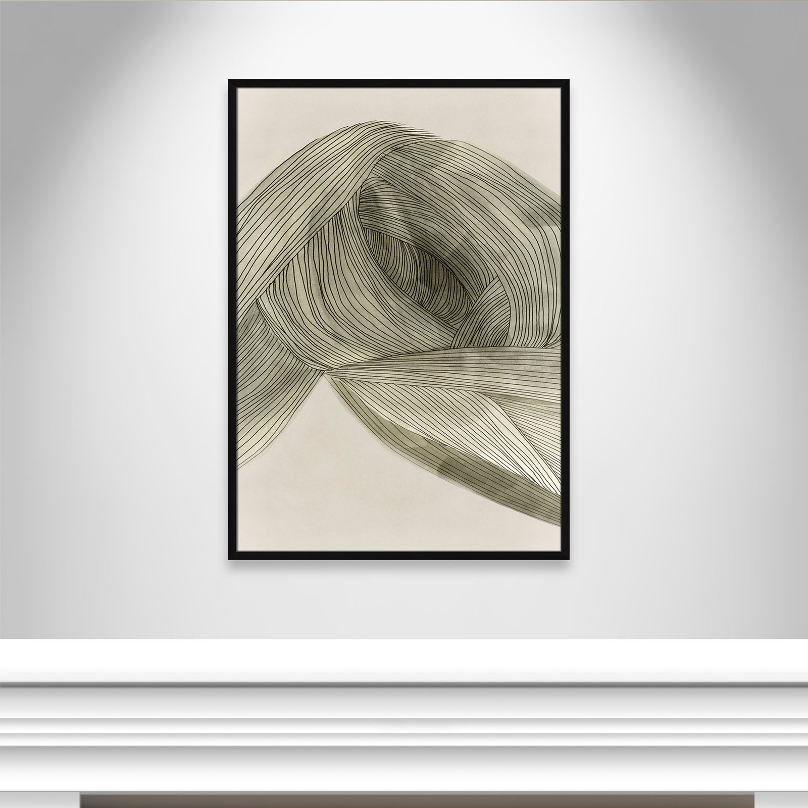 Dreaming In Pastel I, 41.5" H x 29.5" W x 0.75" D, Satin Black