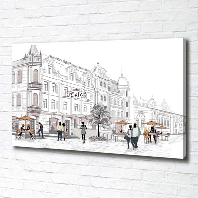 Old Town - Wrapped Canvas Print
