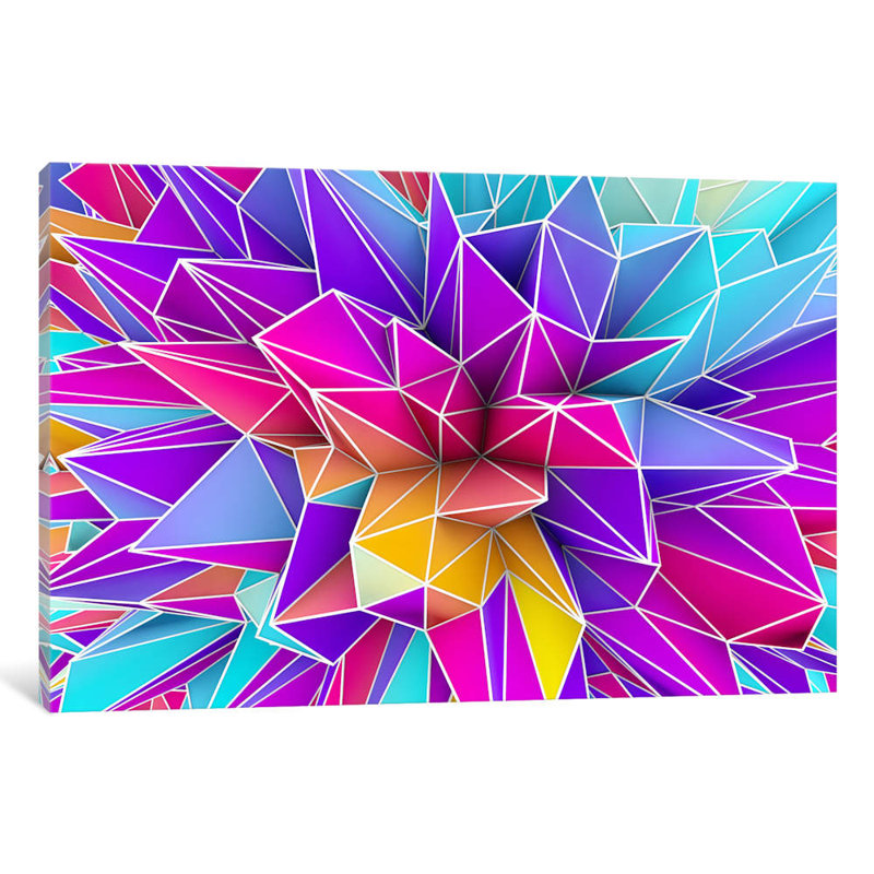 Kaos Pop by Diego Tirigall - Wrapped Canvas Print, 66.04 cm H x 45.72 cm W x 1.91 cm D
