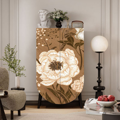 New Chinese-style retro wardrobe