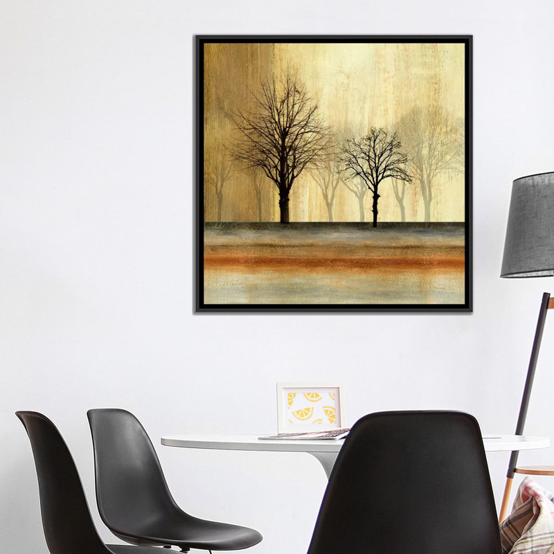 « escape », impression sur toile, H 18 po x l 18 po x P 1,5 po, Toile encadrée noire, Pas de tapis