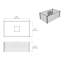 Lit de jardin surélevé en bois Mezza-399238552