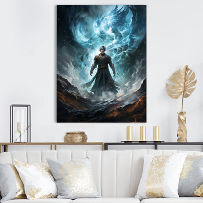 Powerful Superhero IV - Superheros Canvas Print