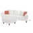 Tissu blanc est en rupture de stock
