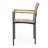 LARIS WOOD AND METAL CHAIR
