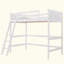 Lit mezzanine en bois avec échelle-1221677423