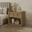 Tables de chevet l 30,7 po Helio avec 1 tiroir et 1 armoire de rangement ouverte-116235822-119845558