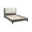 Upholstered Standard Bed in Brown-940927078-959980788