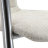 Higbee Upholstered Dining Chair with Chrome Frame