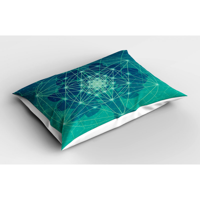 Polyester Geometric Sham Set, Twin