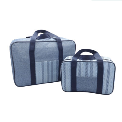 Cooler Denim Picnic Backpack