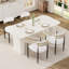 Table de salle à manger rectangulaire pour 4 à 6 personnes-369940911-369438869-369940899