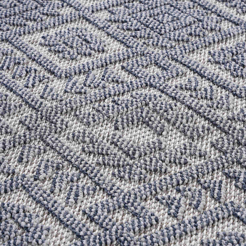 Tapis de couloir d'extérieur traditionnel Guros Collection, Tapis de couloir 2 pi 2 po x 8 pi